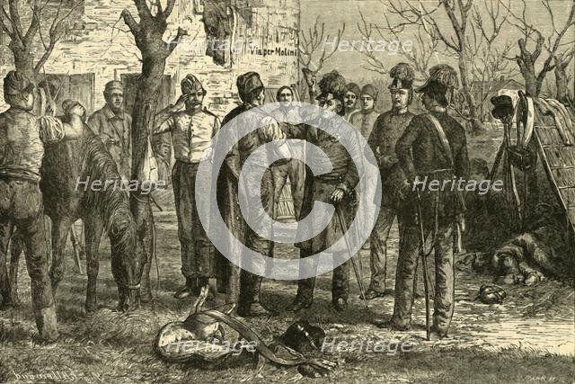 'Radetsky After the Victory at Novara (1849)', 1890.   Creator: Unknown.