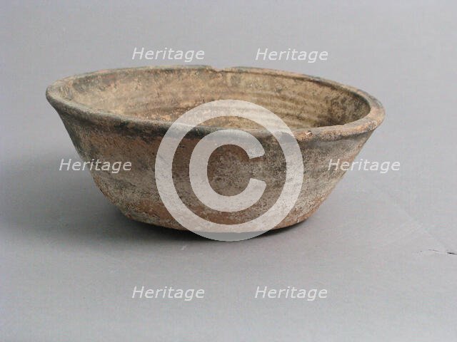 Bowl, Coptic, 4th-7th century. Creator: Unknown.