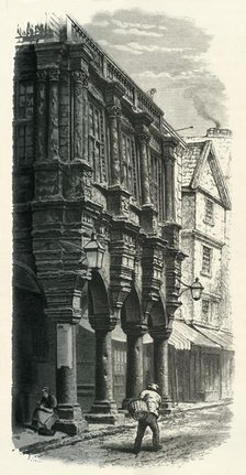 'The Town Hall, Exeter', c1870.