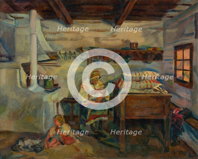 Interior, Zdiar, c1934. Creator: Gustav Mally.