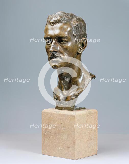 The writer Jean Baron de Bourgoing, 1907. Creator: Edmund von Hellmer.