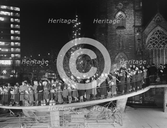 Bull Ring Centre, Birmingham, 23/12/1963. Creator: John Laing plc.
