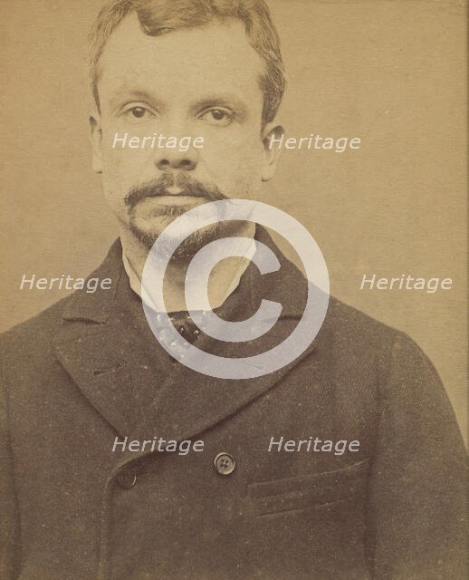 Chericotti. Paul. 35 ans, né à Milan (Italie). Marchand de volailles. Anarchiste/Assoc. de..., 1894. Creator: Alphonse Bertillon.
