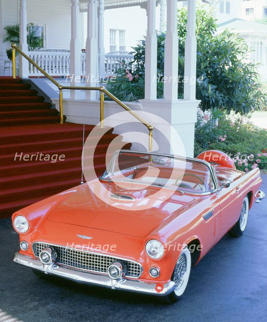 1956 Ford Thunderbird. Artist: Unknown.