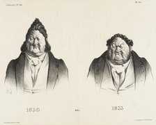 1830 et 1833, 1833. Creator: Honore Daumier.