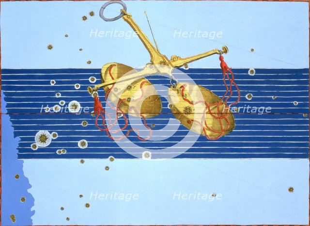 Constellation of Libra, 1603. Artist: Alexander Mair
