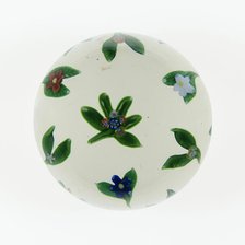 Paperweight, Saint-Louis, c. 1848-55. Creator: Saint-Louis Glassworks.