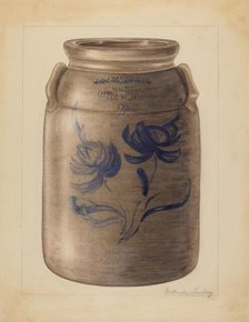 Jar, c. 1936. Creator: Gertrude Lemberg.