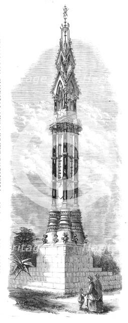 Memorial of the late Sir Joseph Paxton at Coventry, 1868. Creator: Unknown.