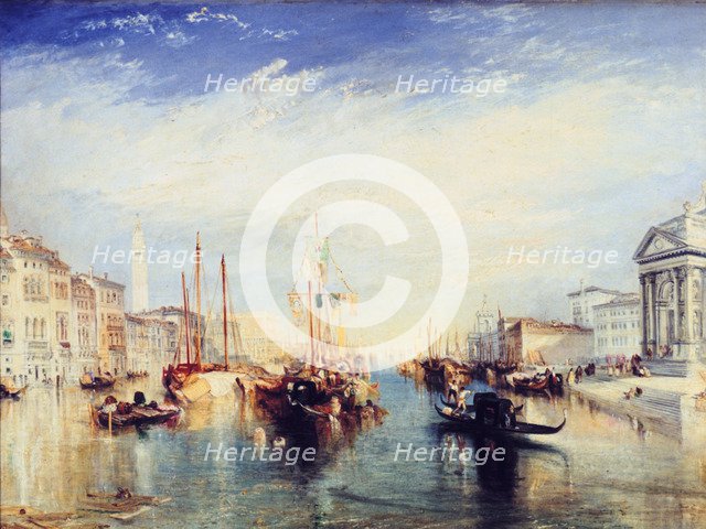 'Venice, from the Porch of the Madonna della Salute', c1835. Artist: JMW Turner