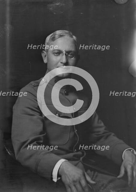 Dr. A.J. Hart, portrait photograph, 1918 July 15. Creator: Arnold Genthe.