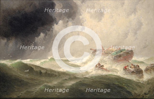 The Wreck, 1901. Creator: Harrington Fitzgerald.