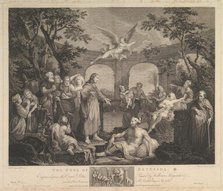 The Pool of Bethesda (St. John, Chapter 5), February 24,1772. Creators: Simon François Ravenet, Victor Marie Picot.