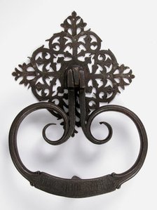 Door knocker, German, 15th century. Creator: Unknown.