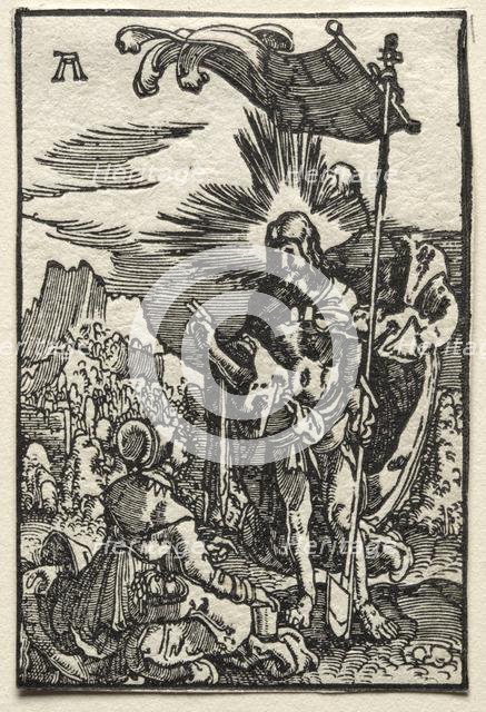 The Fall and Redemption of Man: Christ Appearing to St. Mary Magdalen, c. 1515. Creator: Albrecht Altdorfer (German, c. 1480-1538).