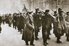 Scene during the German Revolution, c1918-c1919. Artist: Unknown