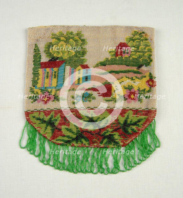 Pouch, American, 1830-60. Creator: Unknown.