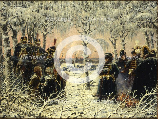 Is armed? Shooting!, 1899-1900. Artist: Vereshchagin, Vasili Vasilyevich (1842-1904)