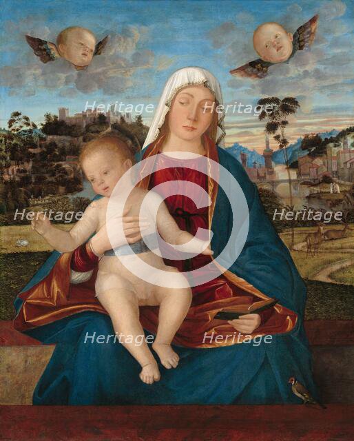 Madonna and Child, c. 1505/1510. Creator: Vittore Carpaccio.