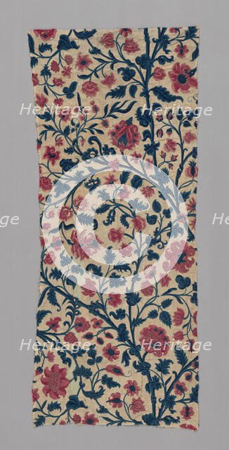 Curtain, England, Queen Anne period, 17th century. Creator: Unknown.