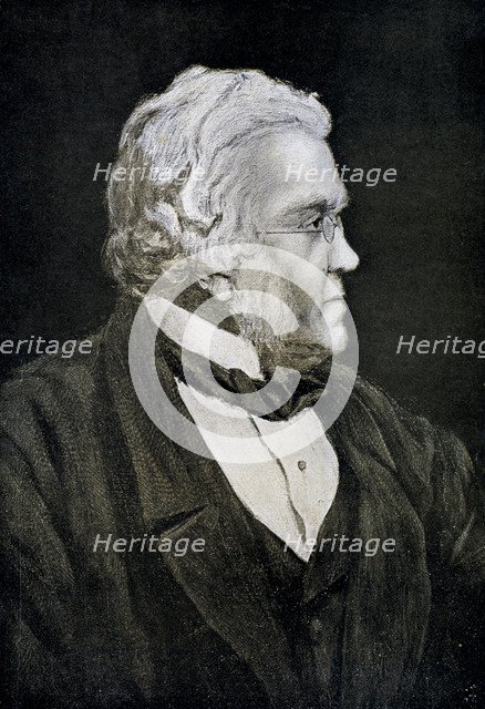 William Makepeace Thackeray, English novelist of the 19th century, (1911). Artist: Unknown