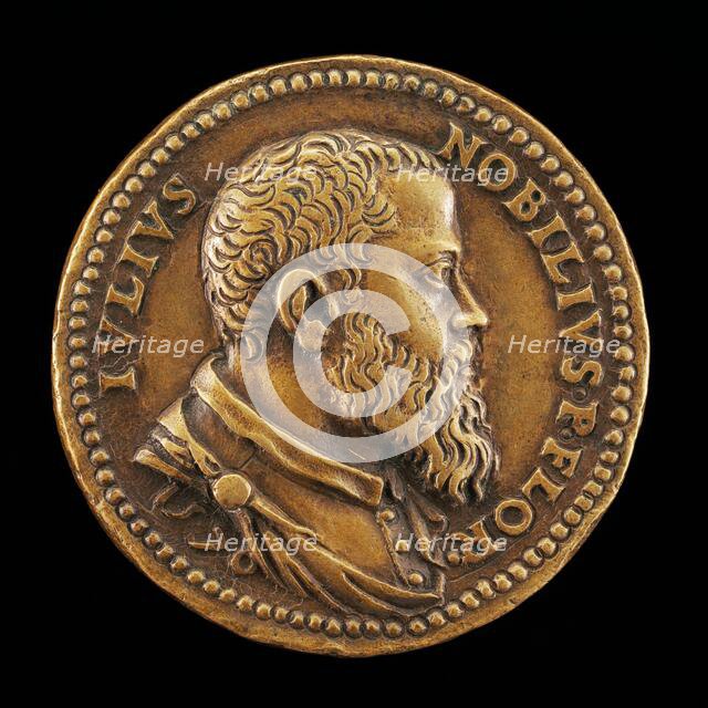 Giulio Nobili, 1537-1612, Florentine Senator [obverse], 1570. Creator: Domenico Poggini.