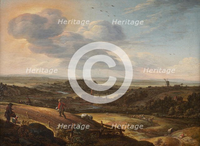 The Sower, 1671. Creator: Herman Saftleven the Younger.