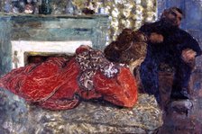 'The Dressing Gown', 1897. Artist: Edouard Vuillard