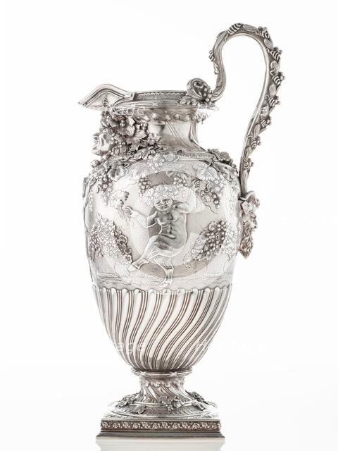 Wine ewer, about 1890. Creator: Tiffany & Co.