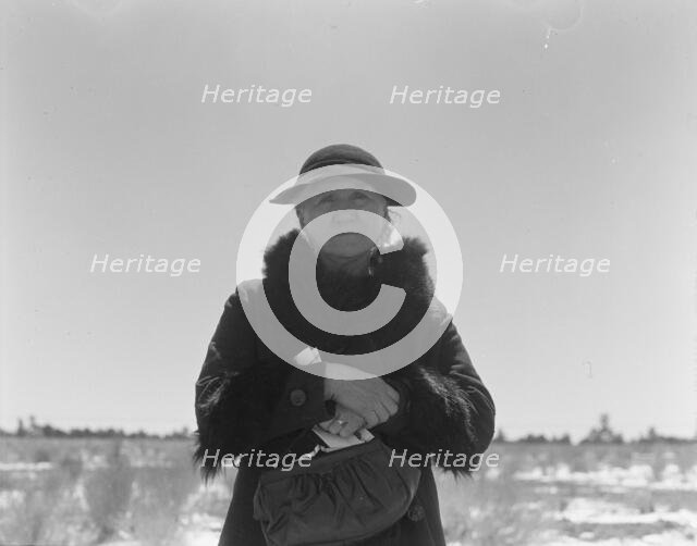 Mormon woman (native of Denmark), Widtsoe, Utah, 1938. Creator: Dorothea Lange.