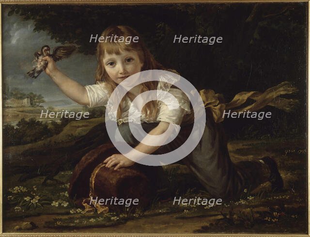 Portrait de Paulin des Hours (1788-1878), 1793. Creator: Gros, Antoine Jean, Baron (1771-1835).