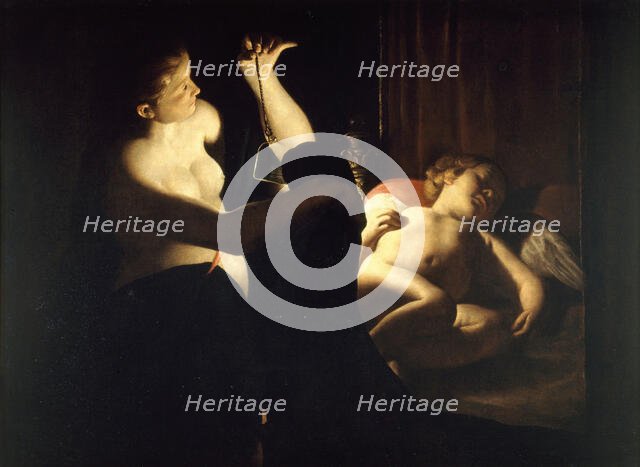 Cupid and Psyche, 1638-1640. Creator: Bigot, Trophime (1597-1650).