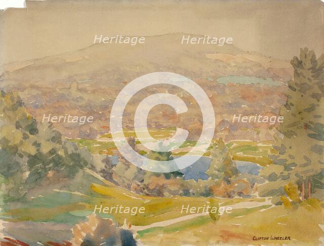Berkshire Hills, unknown date. Creator: Clifton A Wheeler.