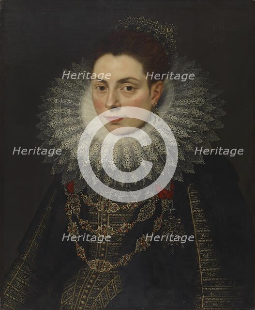 Portrait of a Noblewoman, 1617. Creator: Unknown.