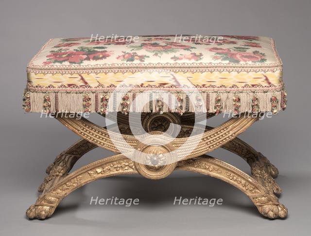 Stool, 1786-1787. Creator: Jean-Baptiste-Claude Sené (French, 1748-1803).