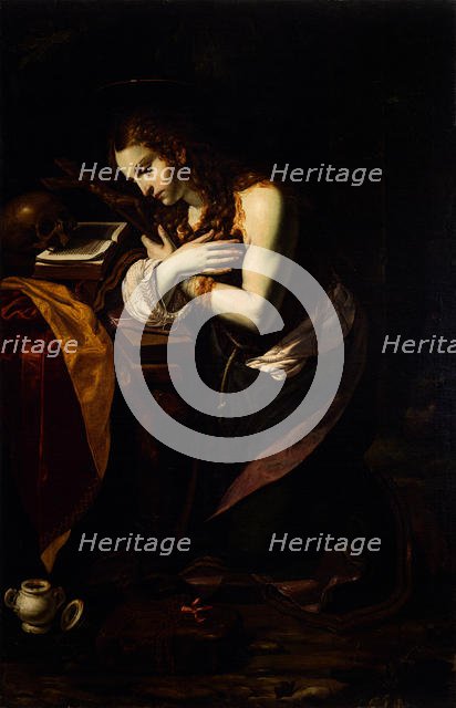 The Repentant Mary Magdalene, 1625-1630. Creator: Guerrieri, Giovanni Francesco (1589-1657).