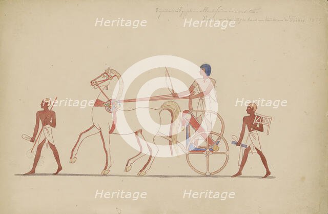 Egyptian dignitary pays a visit, 1859. Creator: Willem de Famars Testas.