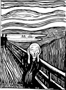 'The Scream', 1895.  Artist: Edvard Munch