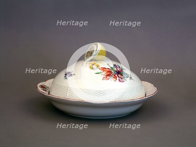 Tureen from the Imperial Porcelain Dinner Service (Imperial Porcelain Factory), 1775-1780. Artist: Russian master  