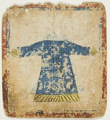 Armor Shirt, from a Set of Initiation Cards (Tsakali), 14th/15th century. Creator: Unknown.