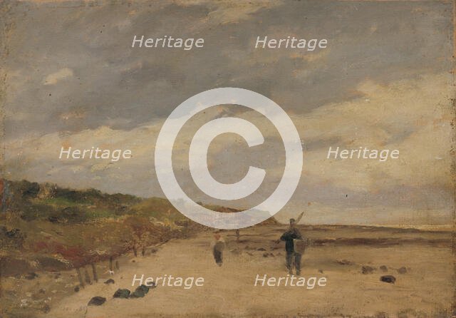 On the Coast, 1870-1890. Creator: Antonin Chittussi.