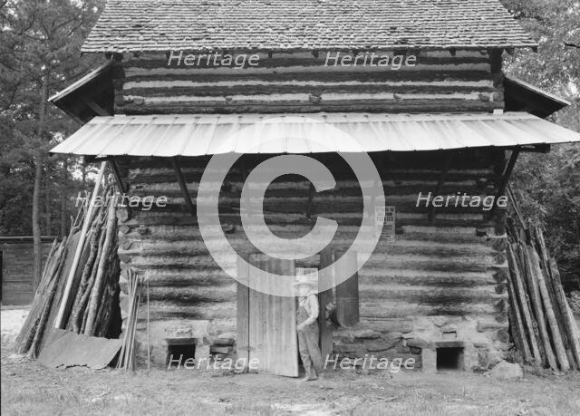 Tobacco barn, Person County, North Carolina, 1939. Creator: Dorothea Lange.