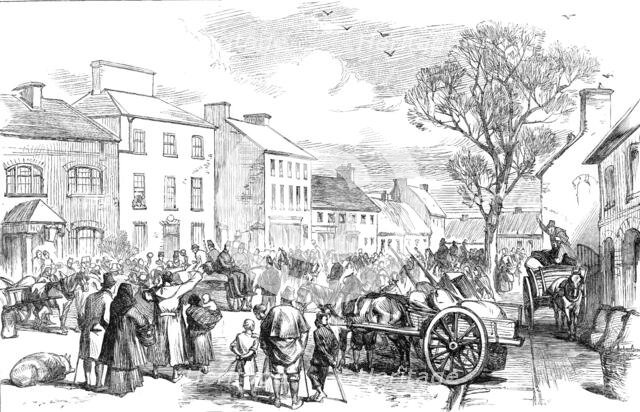 Sketches from Ireland: Rory of the Hills taken from...Edgeworthstown to Longford Gaol, 1870. Creator: Unknown.