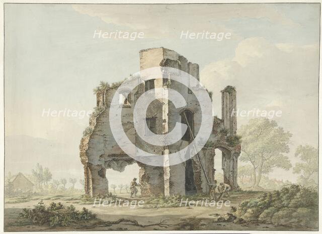 The ruin of Rijnsburg abbey, 1779-1838. Creator: Johannes van Lexmond.