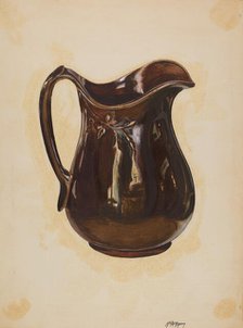 Pitcher, c. 1936. Creator: Ralph Atkinson.