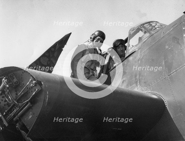 French aviation personnel being trained at the naval air station, Quonset, Rhode Island, USA, 1951. Artist: Unknown