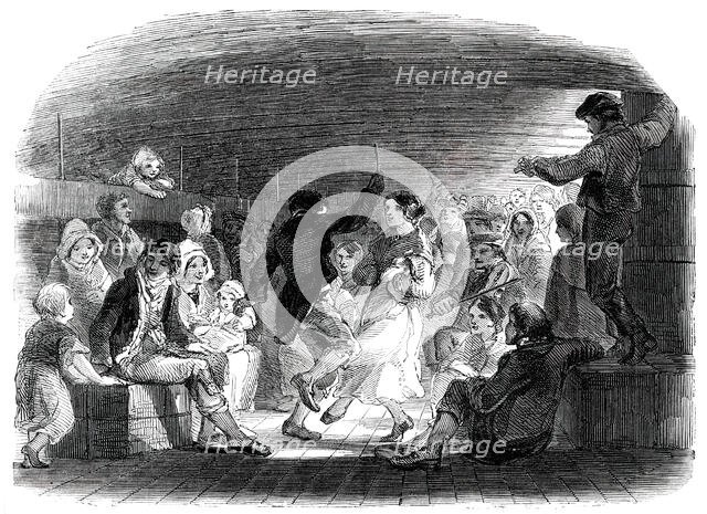Dancing between Decks, 1850. Creator: Unknown.