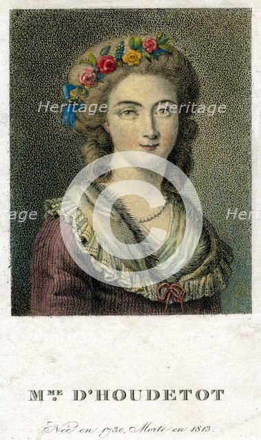 'Mme D'Houdetot', c1750-1770 Artist: Unknown