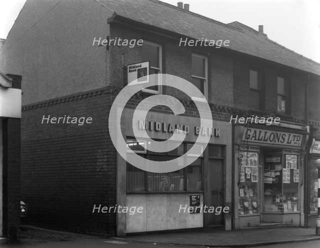 Midland Bank, Thurnscoe, South Yorkshire, 1969. Artist: Michael Walters
