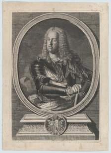 Portrait of François I, ca. 1745. Creator: Gilles Jacques Petit.